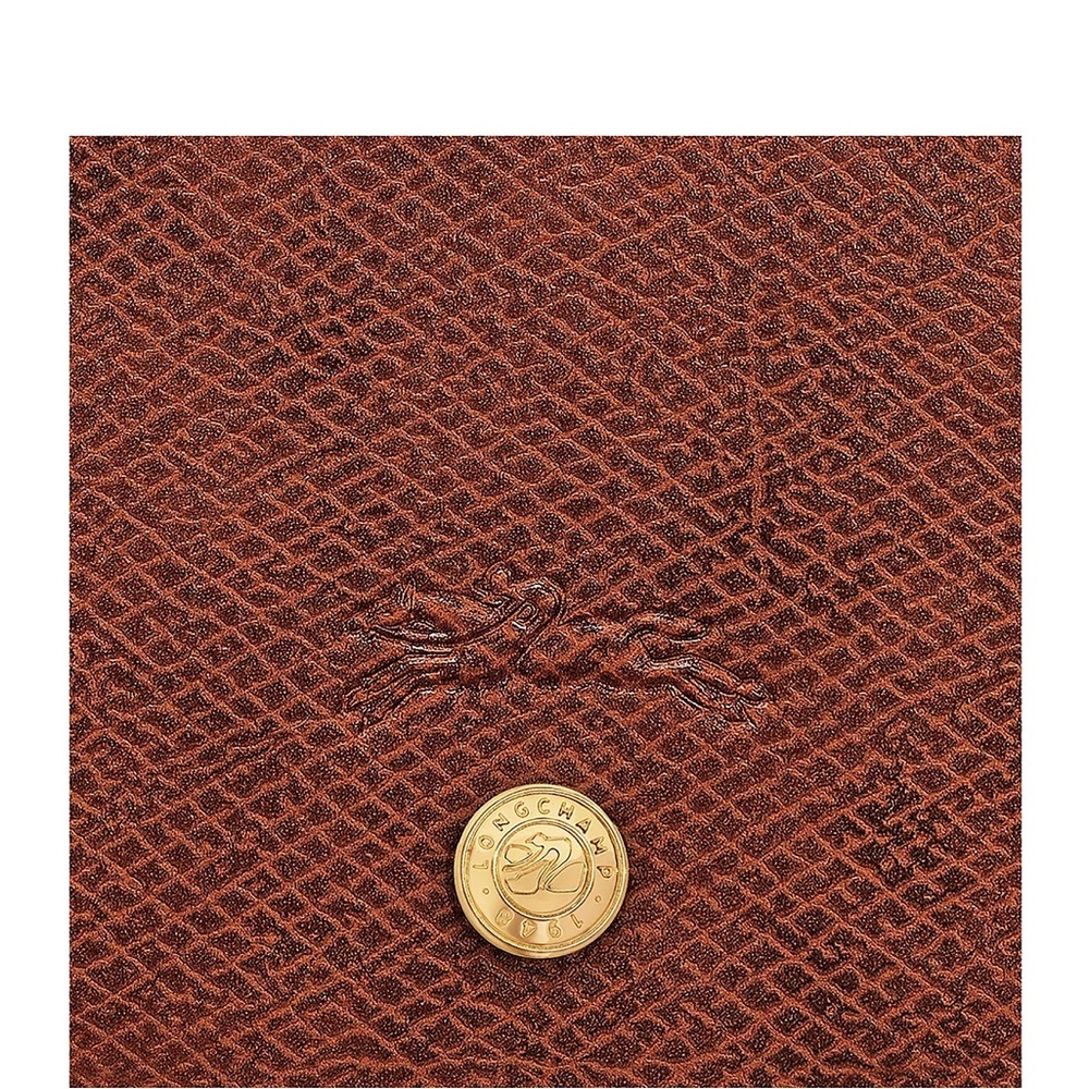 Longchamp Épure Small Leather Crossbody Bag - Brown - Picture 6 of 13